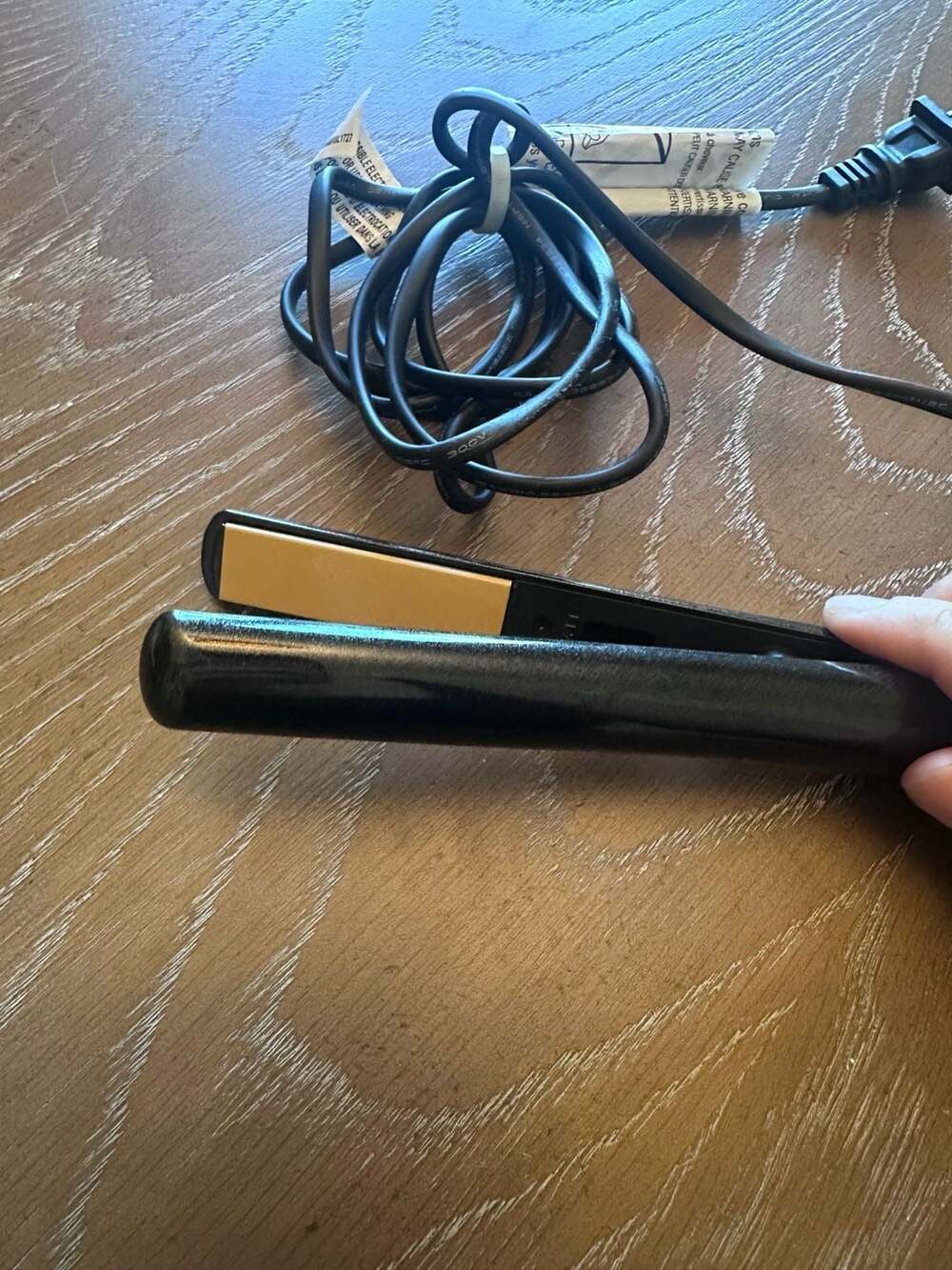 CHI Micro Ceramic Travel Flat Iron Hair Straightener Black - Picture 3 of 5